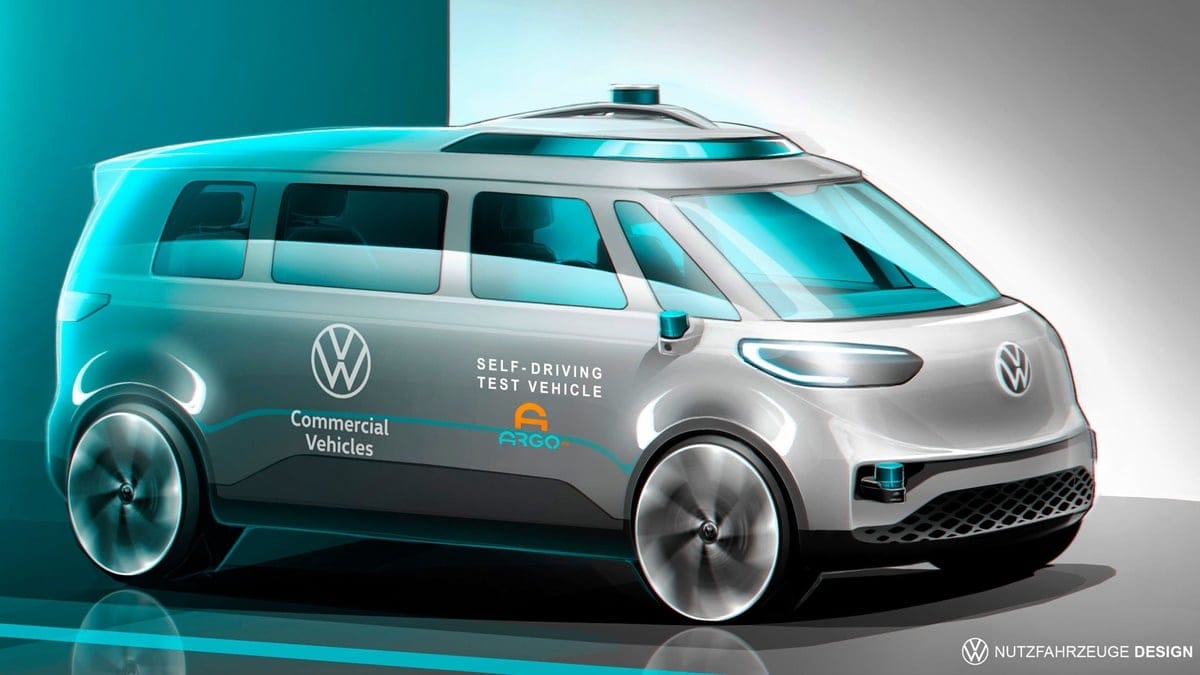 Volkswagen Sürücüsüz Aracını Test Etmeye Başlıyor