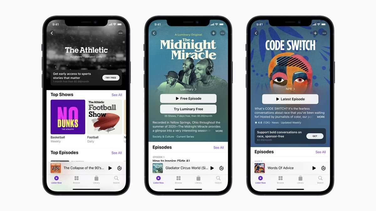 Apple Podcast Abonelik Sistemi Kullanıma Açıldı
