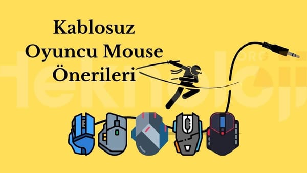 Kablosuz Oyuncu Mouse Önerileri
