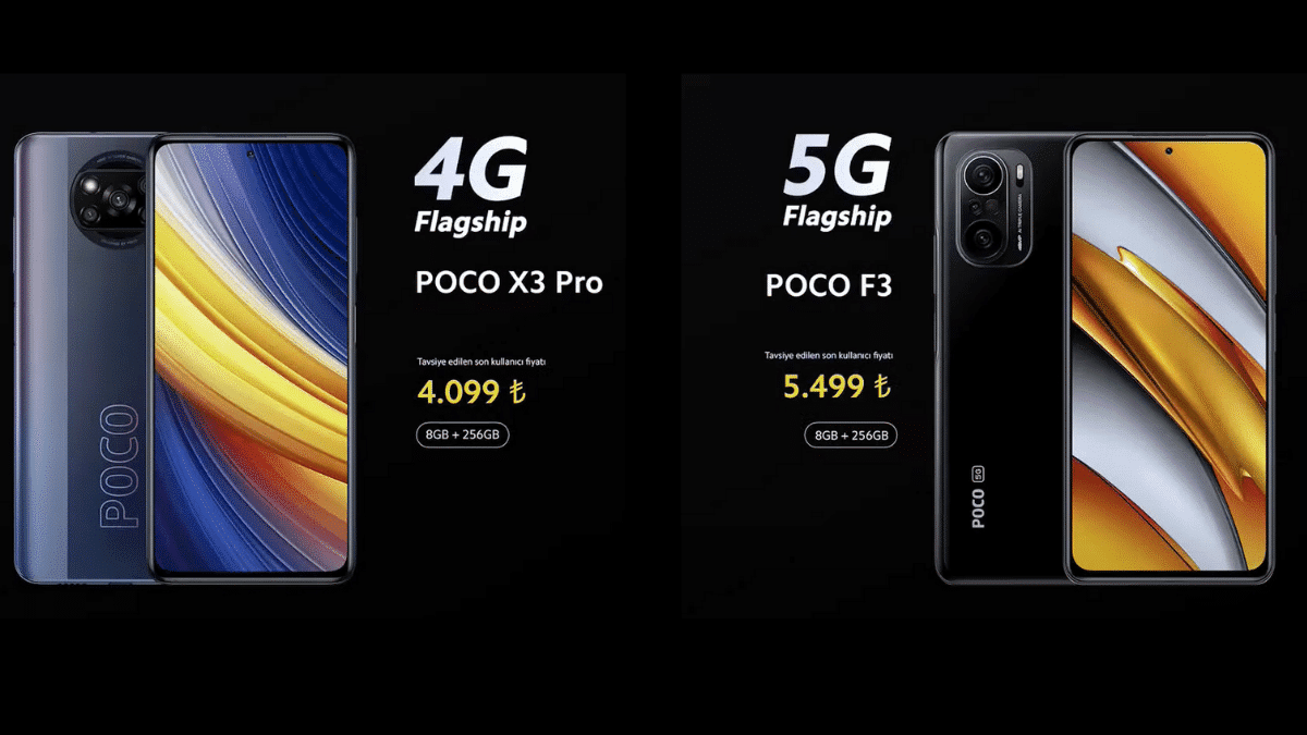 POCO Türkiye Lansmanı X3 Pro ve F3 Fiyatı Açıklandı