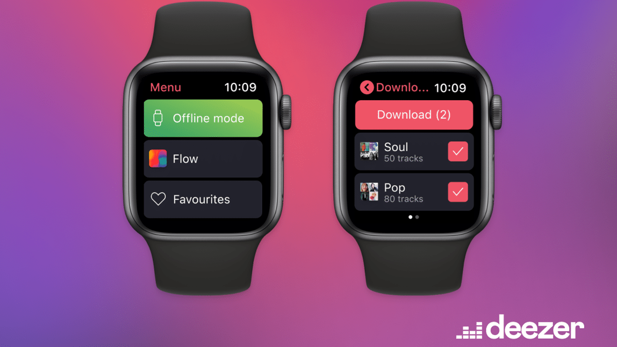 Deezer Apple Watch
