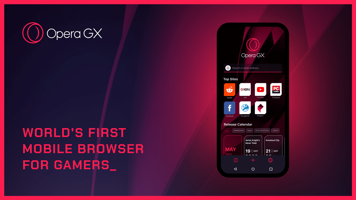 Opera GX Mobil Versiyonu Oyuncularla Buluşacak