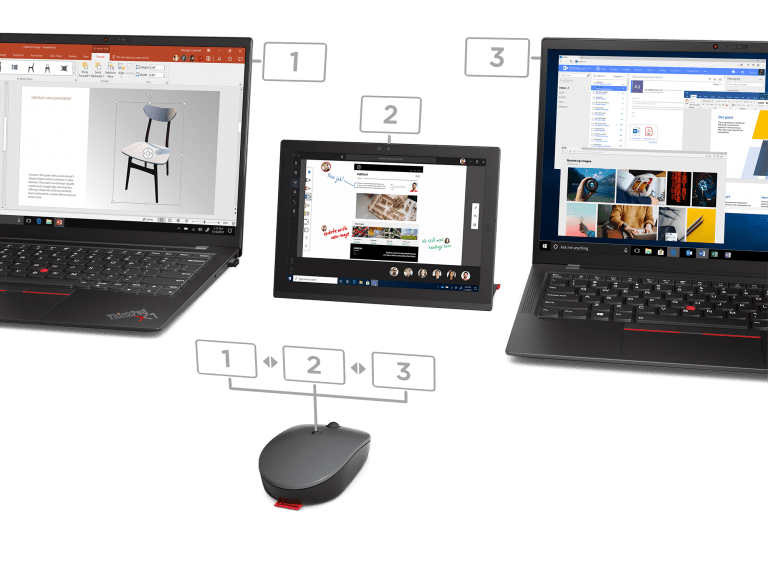 Lenovo Go Çok İşlevli Mouse