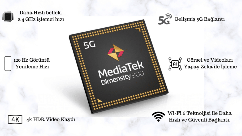 mediatek dimensity 900 özellikleri