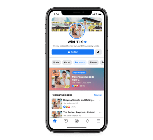 Facebook Podcast