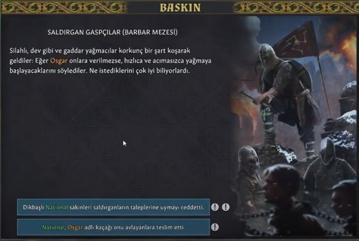 Baskın Ekranı
