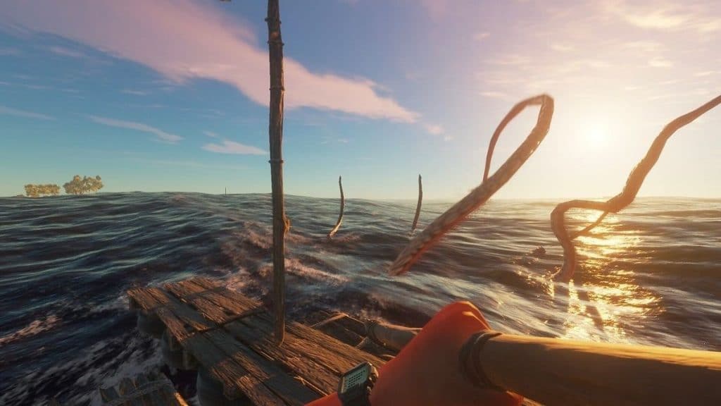 stranded deep oyunu-ahtapot