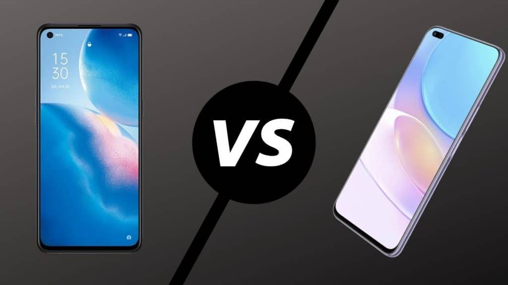 nova-8i-reno5 Oppo mu Huawei mi
