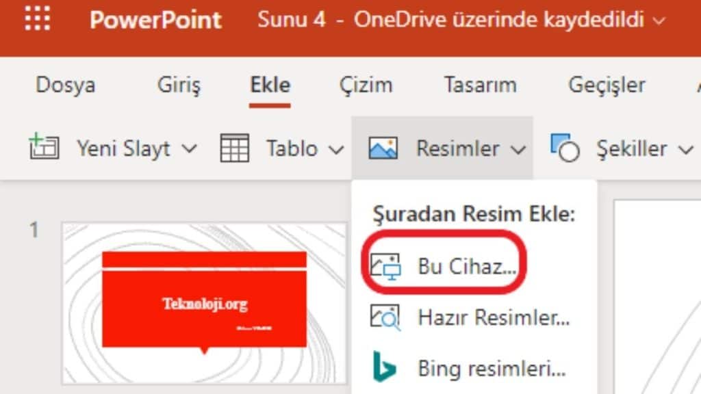 Slayta Resim Ekleme PowerPoint ile Slayt Nasıl Yapılır - 5